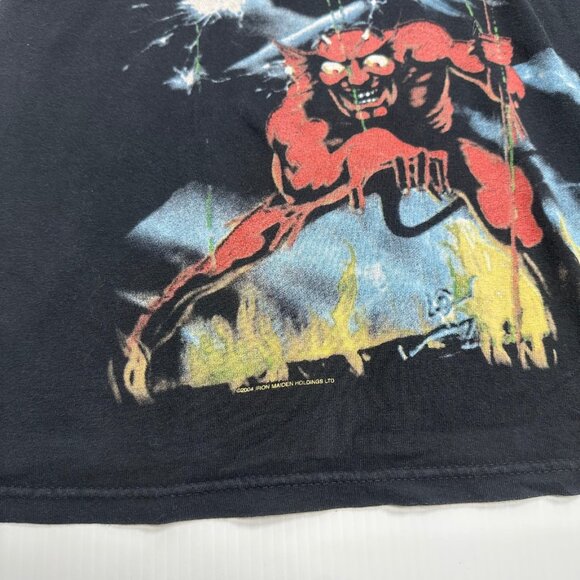 2004 Iron Maiden AOP Graphic Tee XL - Picture 5 of 6